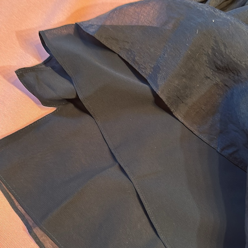 New TED BAKER Lined Top. Black.  Fits Loose. Size 0. - Picture 4 of 10